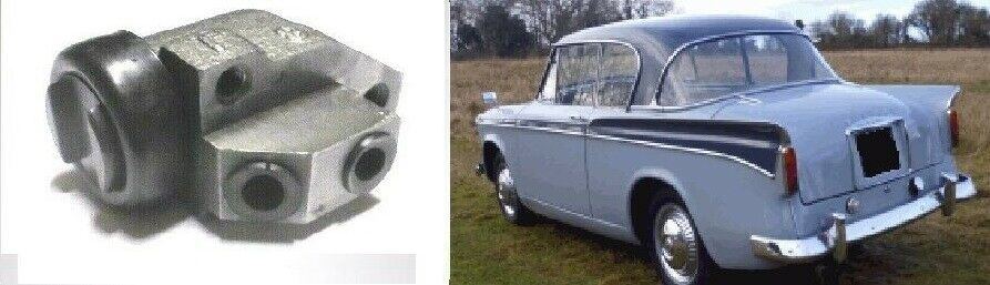 FRONT BRAKE WHEEL CYLINDER x1 (Sunbeam Rapier) (Ser. 1,2) (** RIGHT SIDE **) (1955- 59)